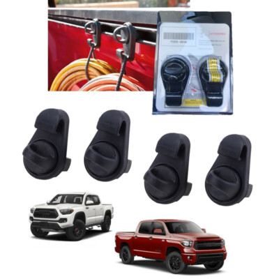 2-Pack Mini Tie Down Bed Cleats For Toyota Tundra (2007-2019) & Tacoma (2005-2019) – PT27835075 Style
