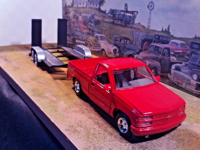 1 24 scale truck and trailer