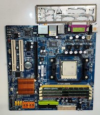 Gigabyte M61PM-S2 AM2+ Motherboard +AMD Athlon 64 3500+ 2.5GB DDR2 RAM + IO