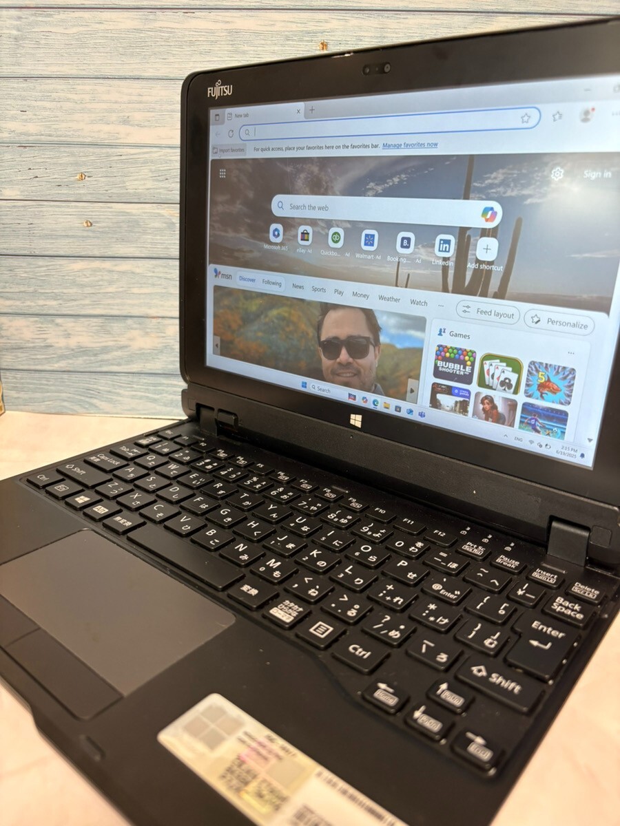 Fujitsu Arrows Tab Q506/NE 10.1'' Atom Z8550 4GB 64GB Win11 Pro