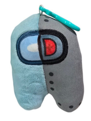 Toikido Among Us Blue Right Hand Man Ejected Edition 6'' Plush Clip Keychain NWT