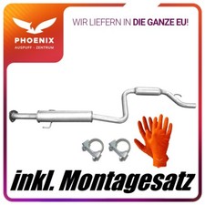 für Honda Accord VII 2.4 16V 140kW (2003-2008) Kombi Mittelschalldämpfer Auspuff