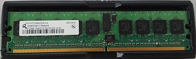 Infineon Qimonda HYS72T6400HR-5-A 512MB 400MHZ PC2-3200 ECC Registered Serverram