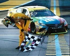 2018 Kyle Busch M&M's Skittles Win Monster Energy Cup Signed 8x10 Photo reprint