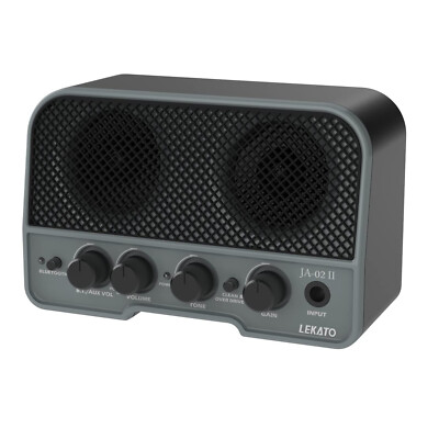 LEKATO Rechargeable Electric Guitar Amplifier Bluetooth Mini Practice Amp 5W USB