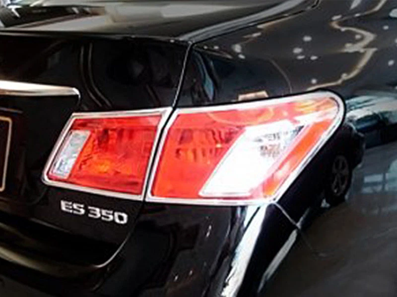 Tail Light Rear Lamp Bezel Cover Chrome Trim For Lexus ES350 - Изображение 3 из 3