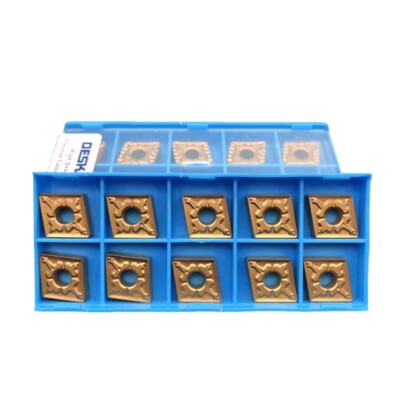 10Pcs DESKAR CNMG120408-TM LF9018 CNC Blade New