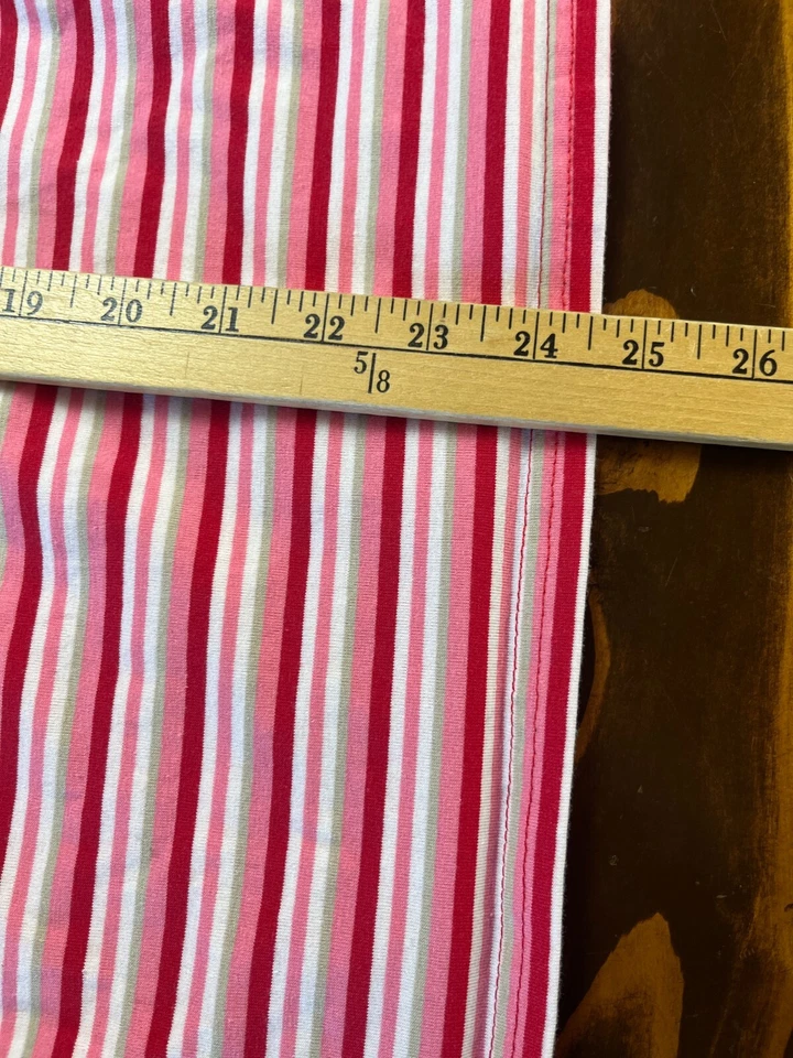 Bobbie Brooks Tank Women's Size 3X Red Multicolor Striped Spaghetti Sleepwear - Image 3 of 4