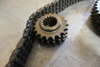 1984 Skidoo SS 25 462 Track Drive Chain Sprockets Gears #10866
