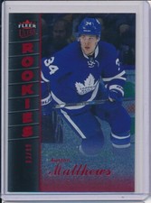 2016-17 Fleer Ultra Rookies Auston Matthews #/99
