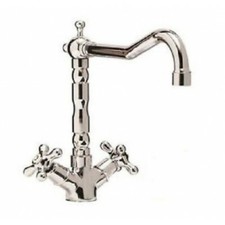 MISCELATORE MONOCOMANDO CILVANI MIX LAVELLO CROMO LUCIDO EPOCA PER CUCINA STELLA