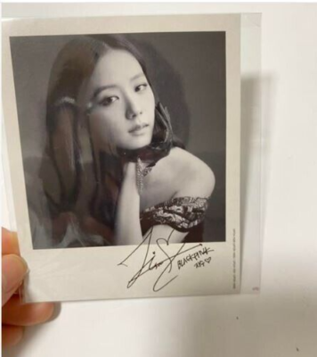 Kill this love  Black pink　JISOOトレカ BLACKPINK KILL THIS LOVE JP Ver. JISOO Polaroid card
