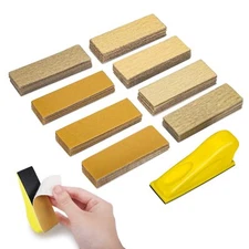 Micro Sander Kit 80 Sheets Detail Handle Sanding Tools With Sandpaper 60 To 600 