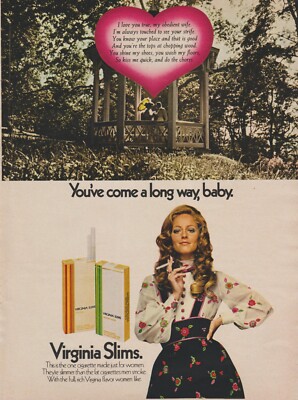 1984 Ad Page -Virginia Slims Cigarettes VINTAGE Tobacco Print Advertising ADVERT Australia