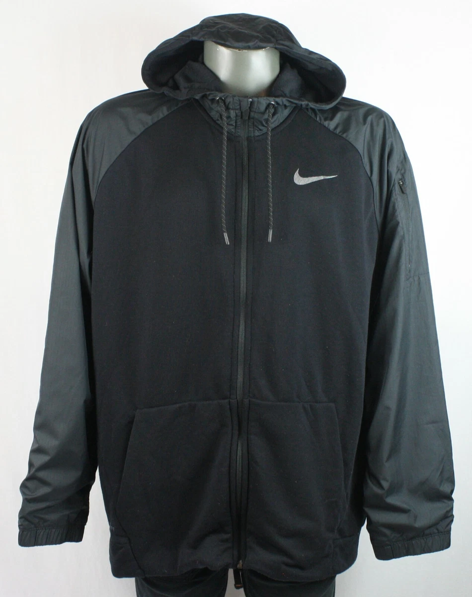 Nike men's dry utility core hooded jacket on sale