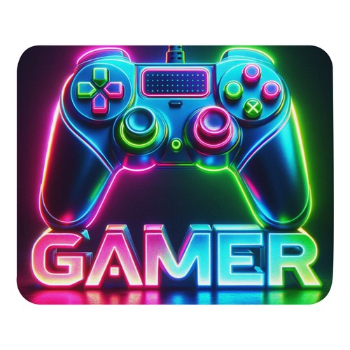 Vibrant Neon The Gamer Mouse Pad /Gamer Pad