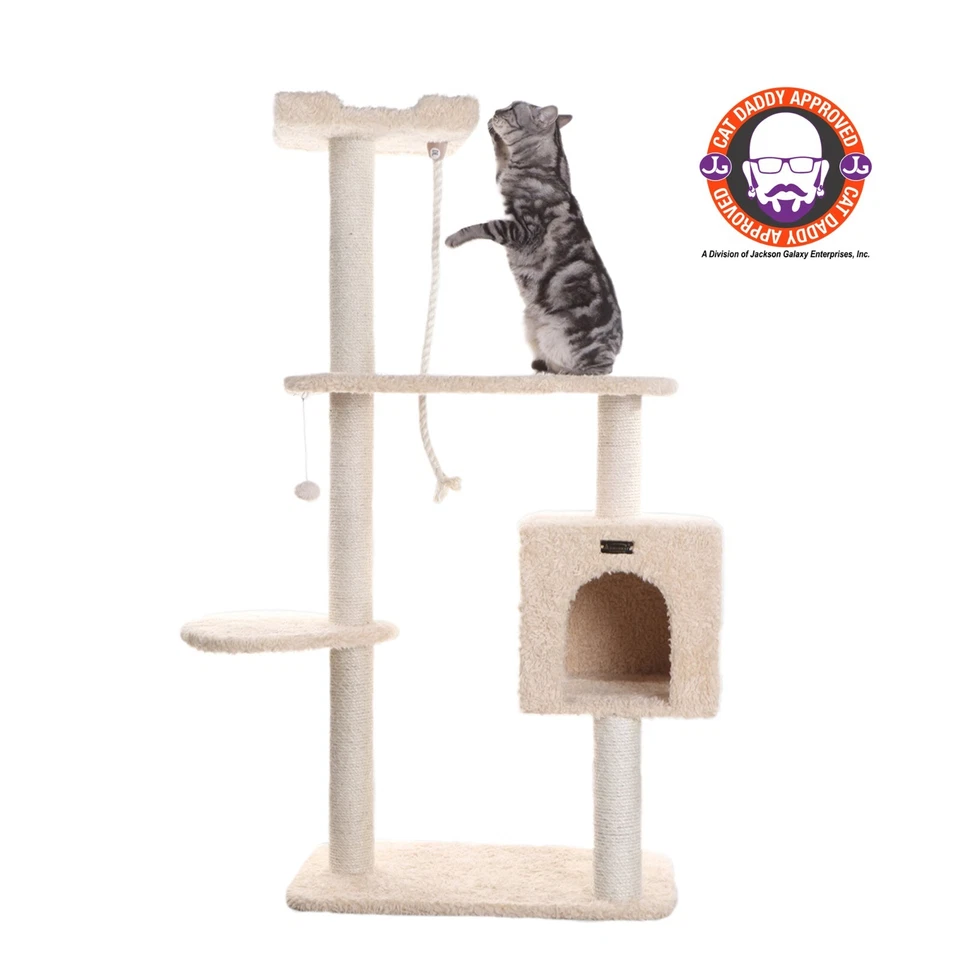 Armarkat Classic real wood Cat Tree Model A5708 - Image 2 of 4