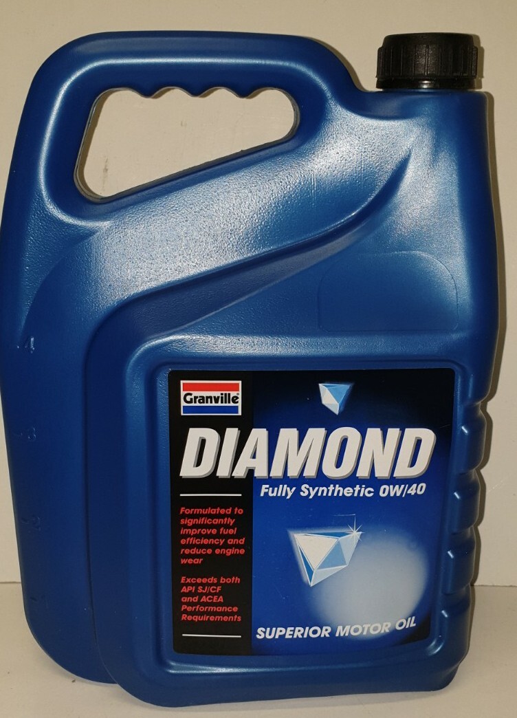 Granville Diamond 0W/40 Fully Synthetic Engine Oil 5L 0w-40