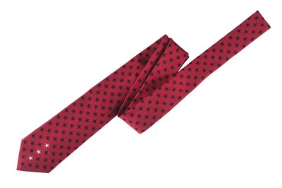 Givenchy Krawatte  GV65LS J1183  Sternchen Rot    Seide