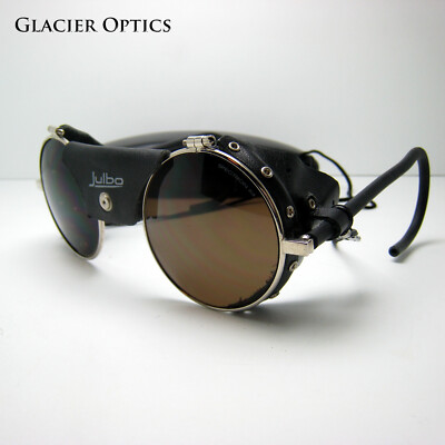 Julbo Vermont Argent Glacier Sunglasses Climbing Mountaineering Shields Glasses