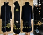 Anime Punk Hazard Arc Trafalgar Law Cosplay Costume Trafalgar D. Water Law Coat