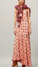  Tory Burch Jewel Embroidered Dress Irish Rose Lucky Dot Silk Size 2 NWT $1298