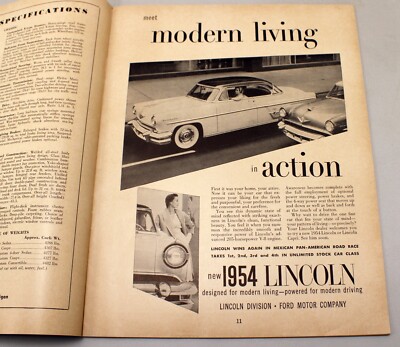 1954 28th San Francisco Automobile Show Catalogue Program | eBay