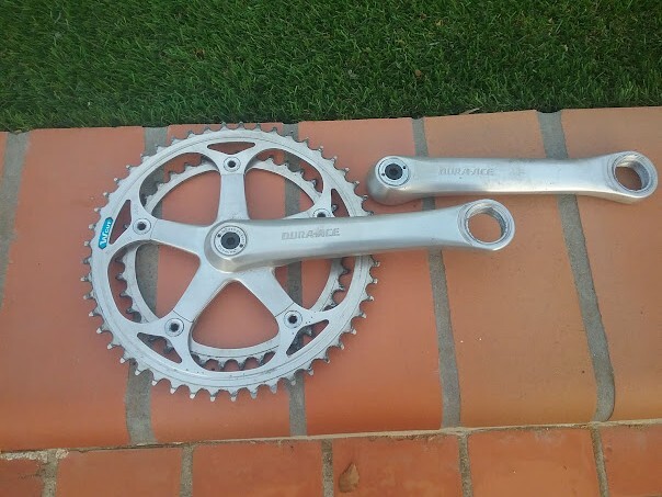 Shimano Dura Ace AX Crankset - 170mm - Dyna Drive - EX 7200 | eBay
