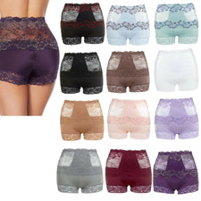 Rhonda Shear Lace Overlay Pin-Up Shortie 3 Pack 583509-J