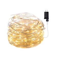 Minetom Fairy Lights Plug in, 40Ft 120 LEDs Waterproof Copper Wire Firefly Li...