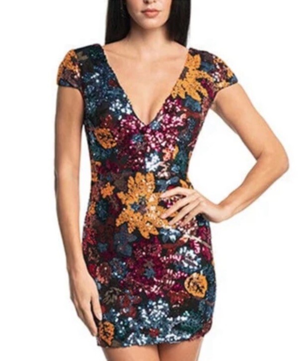 glitter short sleeve dress Glitter Short Off Shoulder Short Sleeve Dress by Juliet 886