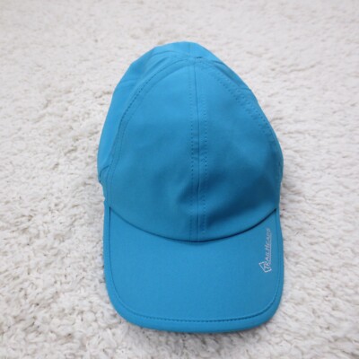 Trailheads Hat Cap Blue Strap Back Panel Running Marathon Cross Country Workout