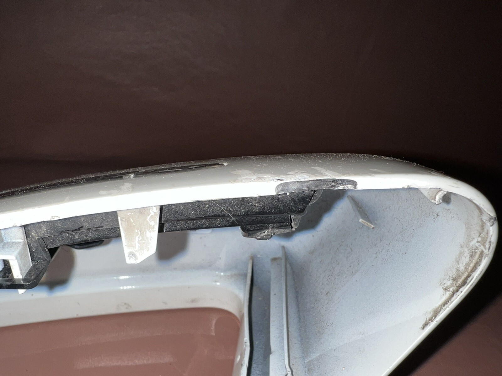 Mercedes-Benz A-class W176 Front Right Wing Mirror Frame White 
