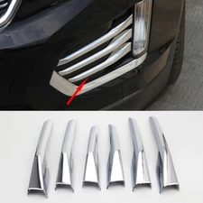 Car ABS Chrome Front Fog Light Lamp Cover Trim For Cadillac XT5 2016 2017-2021