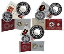 AUSTRALIA 1988-89-90 Fine Silver 3.75oz Proof Set 