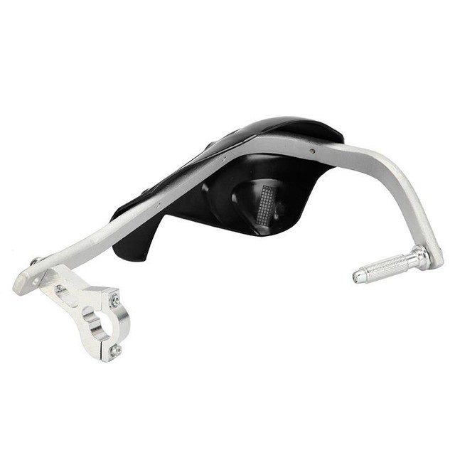 Black 7/8" Motorcycle Hand Guards For Kawasaki KL KLR 250 Super Sherpa