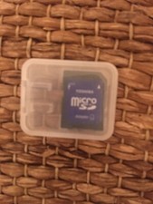 Toshiba 4GB micro SD adapter