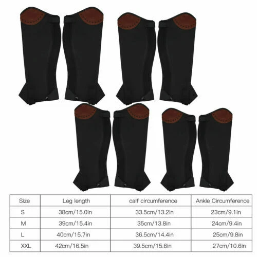 Equestrian Gaiters & Half Chaps