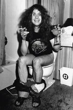 OZZY OSBOURNE Bathroom Poster , Toilet Decor, Funny Prints, Heavy Metal 13x19