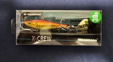 Megabass X-CREW 30g Hard Lure, Realistic Motion & Color, New