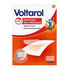 VoltaroI Pain Relief Heat Patches 2 Pack Targeted Heat Therapy for Muscle Pain