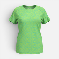 CMP Damen T-Shirt Kurzarm Fitness Sportshirt, GrüN Tea, 38