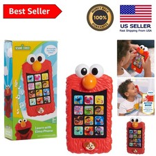 Sesame Street Elmo Phone - 12 Learning Themes for Kids Ages 2 , Portable Fun