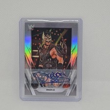 2026 Topps Chrome WWE Dragon Lee On Card Auto Refractor #BCA-DRL RAW 