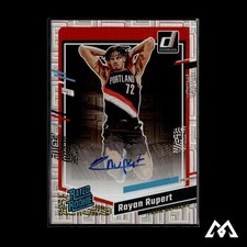 2023-24 Donruss #275 Rayan Rupert Rated Rookies Signatures Choice