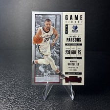 2017-18 Panini Contenders - Chandler Parsons #4 Game Ticket Memphis Grizzlies