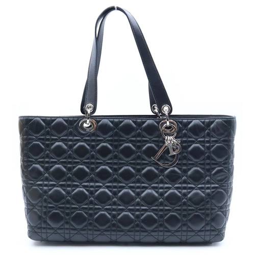 Christian Dior Lady Dior Tote Black Women's Bag #BRG1061