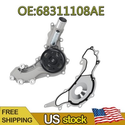 For Jeep Grand Cherokee L Durango 16-23 Engine Water Pump 68311108AE 68311108AF