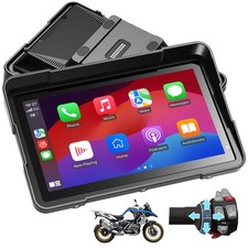 7" Motorcycle CarPlay GPS for BMWR1200GS R1250GS S1000XR,Native Protocol Support