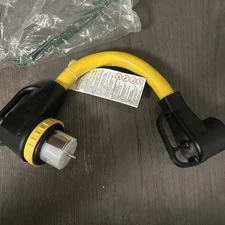 Kanayu 1.5FT 50Amp RV Generator Adapter Cord Compatible with NEMA SS2-50R to ...